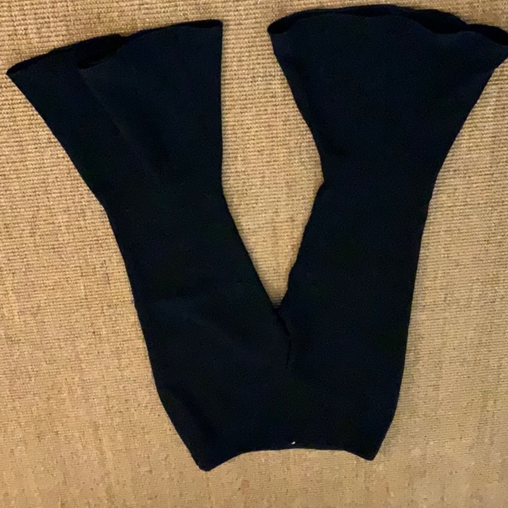 Black Flare Pants